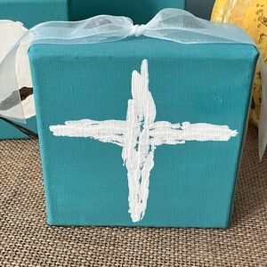 Easter Original Art Acrylic Cross Christian Jesus